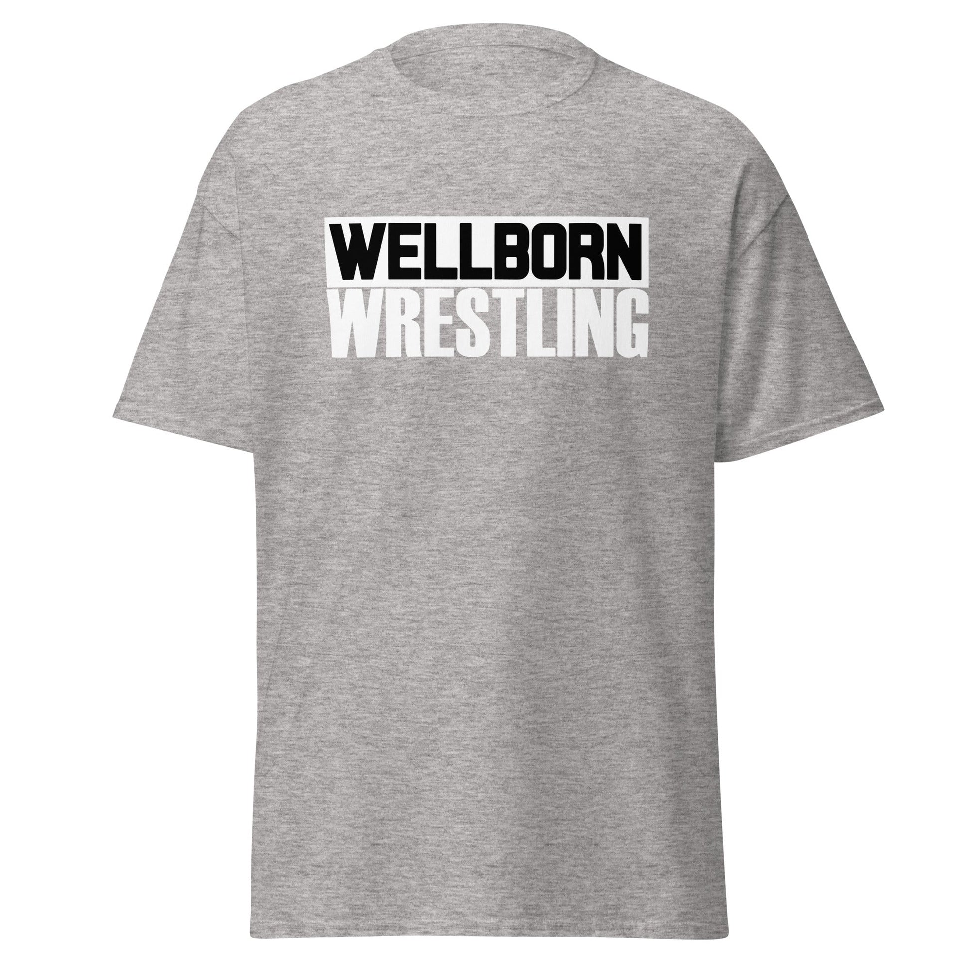 Classic | T-Shirt | Wellborn Youth Wrestling | Script Logo
