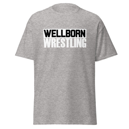 Classic | T-Shirt | Wellborn Youth Wrestling | Script Logo