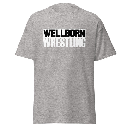 Classic | T-Shirt | Wellborn Youth Wrestling | Script Logo