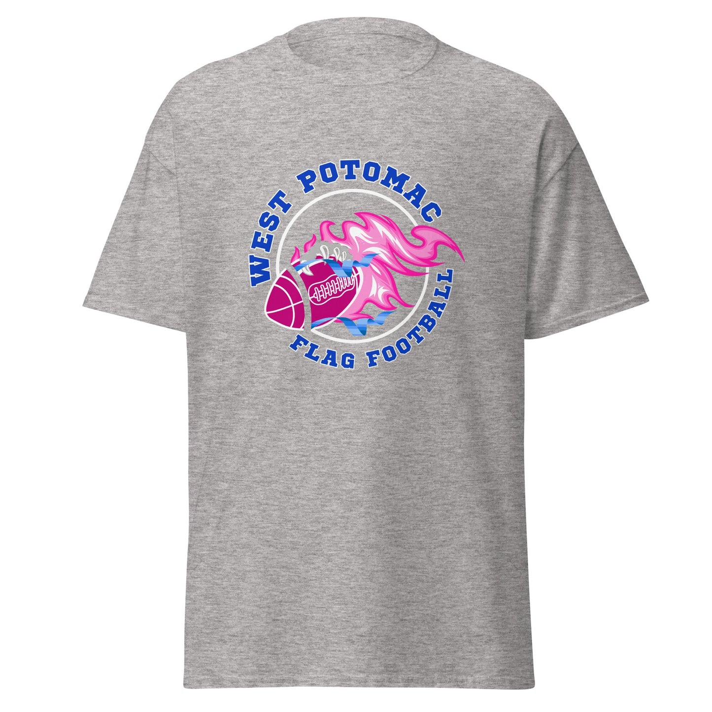 Classic | T-Shirt | West Potomac Flag Football | Crest Logo