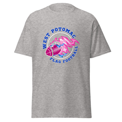 Classic | T-Shirt | West Potomac Flag Football | Crest Logo