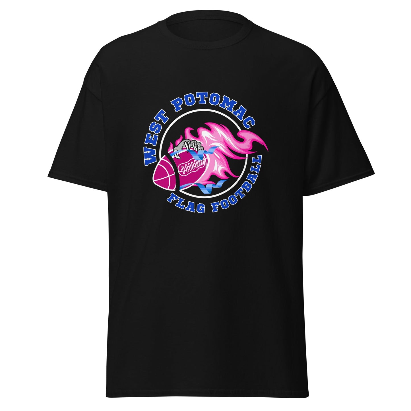 Classic | T-Shirt | West Potomac Flag Football | Crest Logo