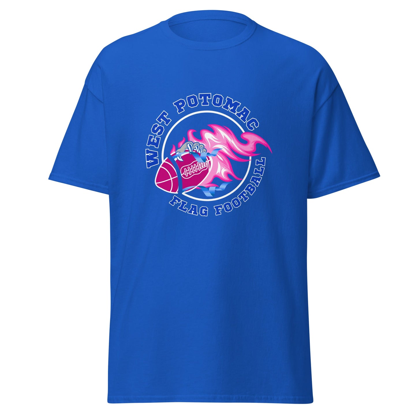 Classic | T-Shirt | West Potomac Flag Football | Crest Logo