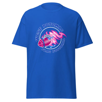 Classic | T-Shirt | West Potomac Flag Football | Crest Logo