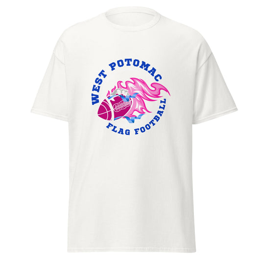 Classic | T-Shirt | West Potomac Flag Football | Crest Logo