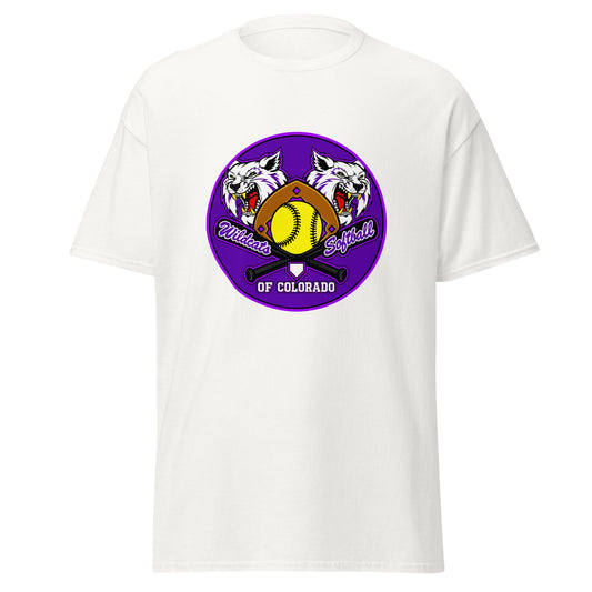 Classic | T-Shirt | Wildcats Softball | Badge Logo