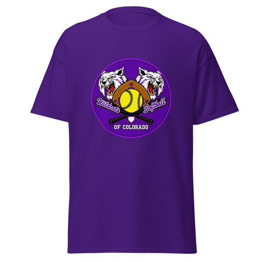 Classic | T-Shirt | Wildcats Softball | Badge Logo