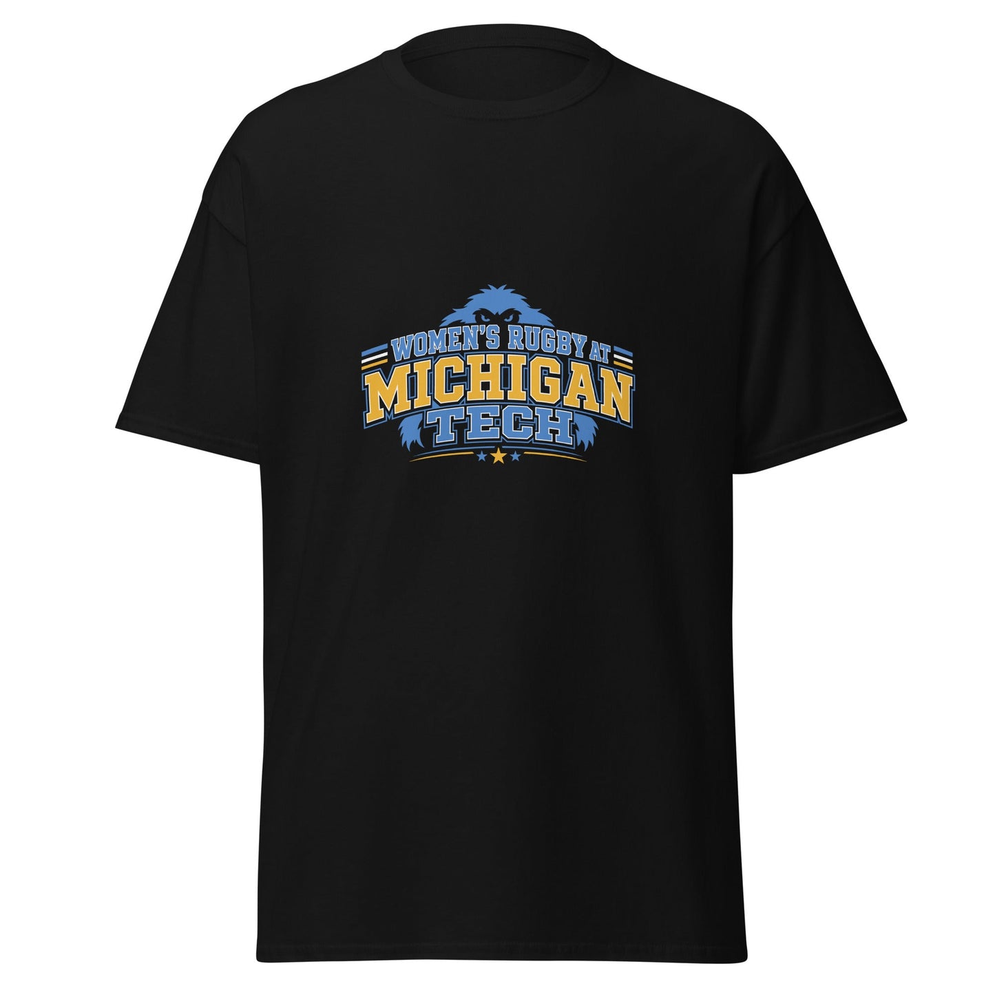 Classic | T-Shirt | Women’s Rugby at Michigan Tech | Varsity Crest Logo