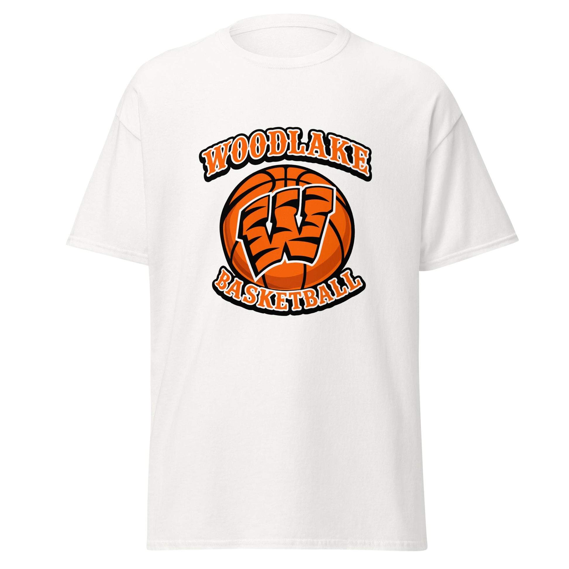 Classic | T-Shirt | Woodlake Boys Basketball | Athletics Logo