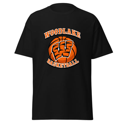 Classic | T-Shirt | Woodlake Boys Basketball | Athletics Logo