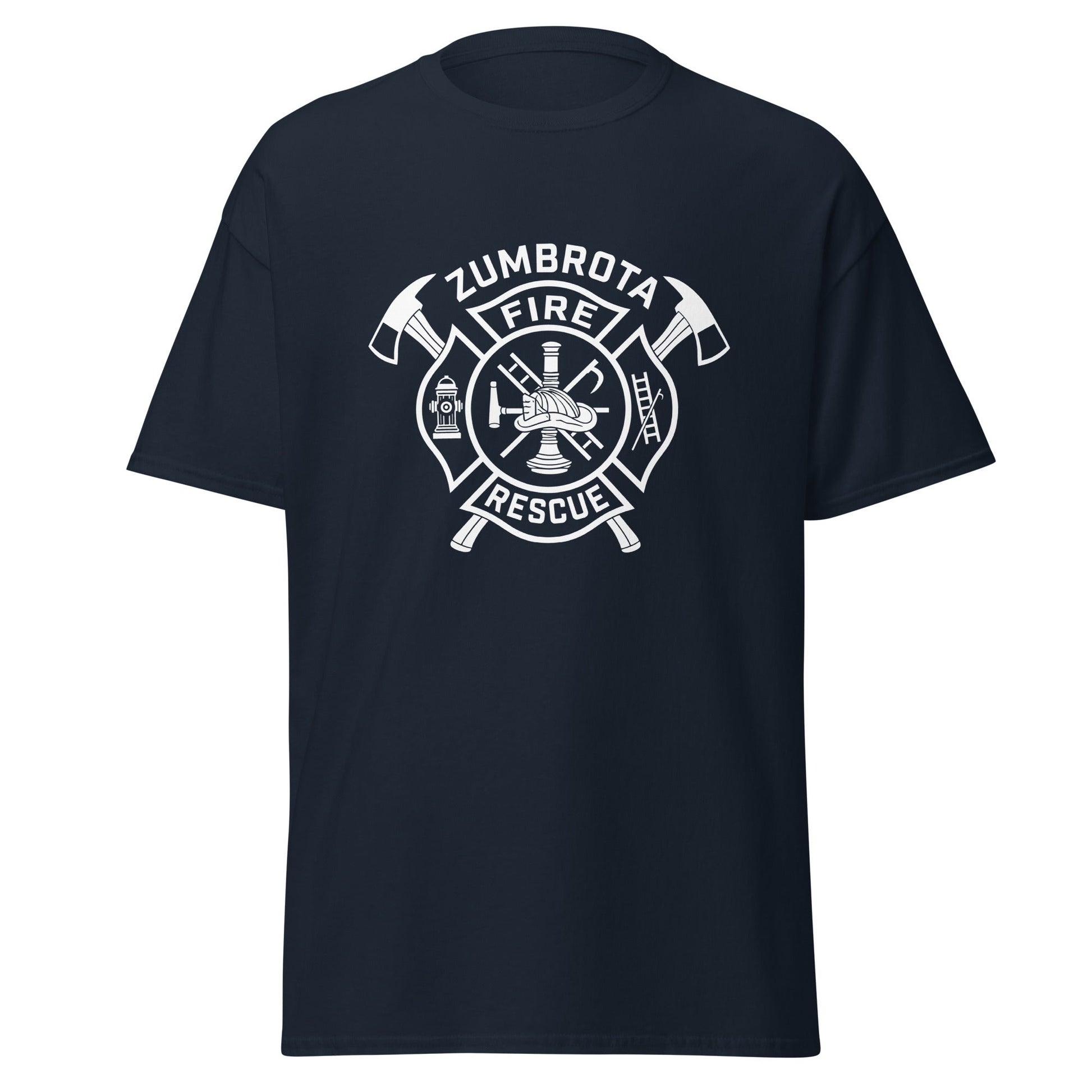 Classic | T-Shirt | Zumbrota Fire Department | Crest Logo