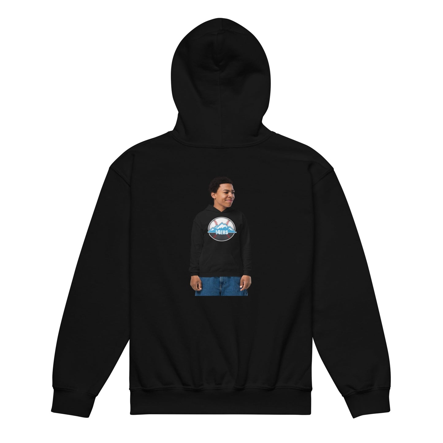 Classic | Youth Hoodie | 14ers Baseball | Athletics Logo