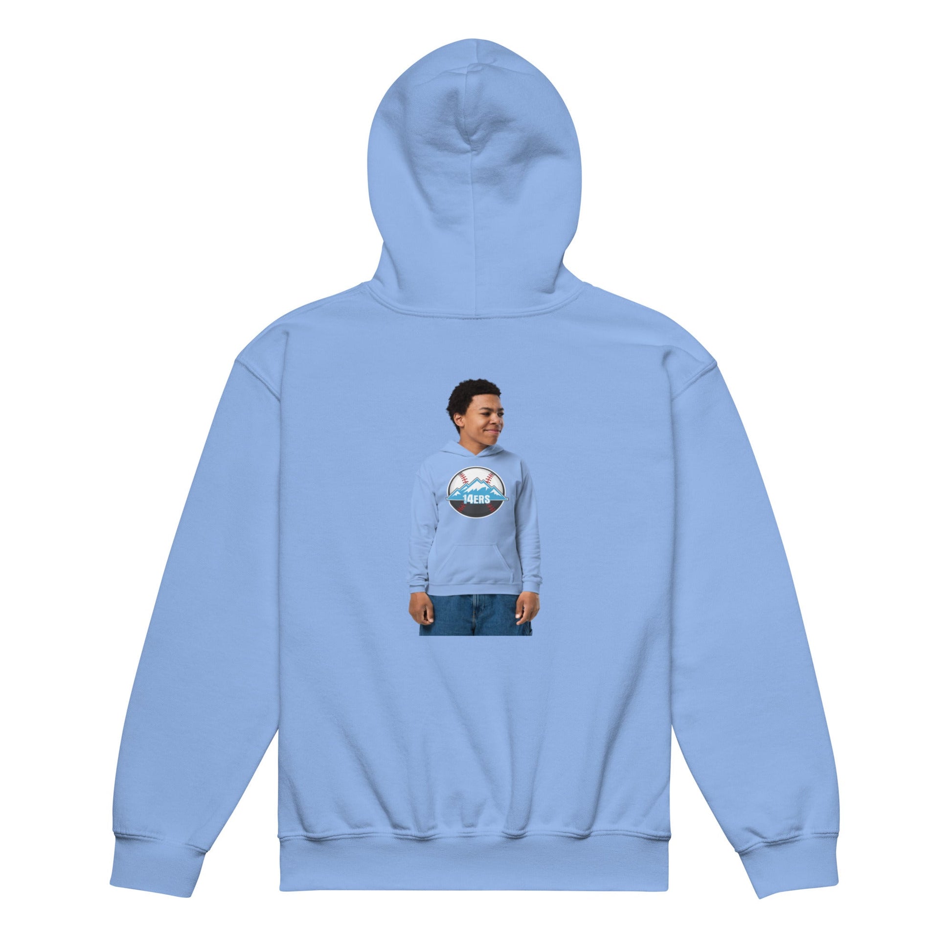 Classic | Youth Hoodie | 14ers Baseball | Athletics Logo