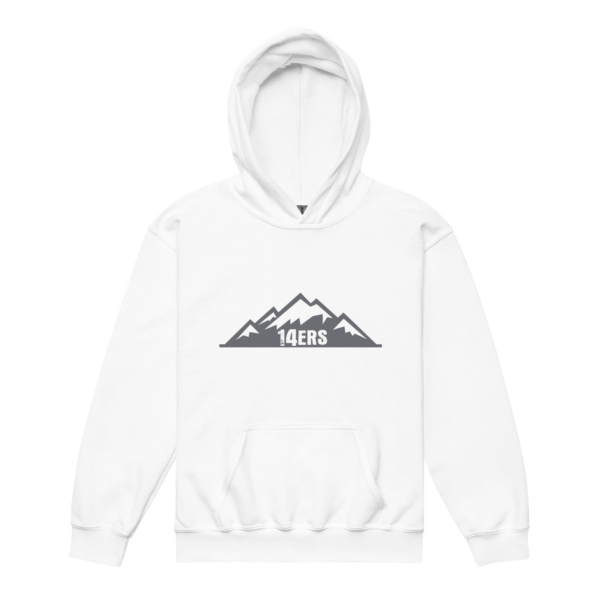 Classic | Youth Hoodie | 14ers Baseball | Grey Logo