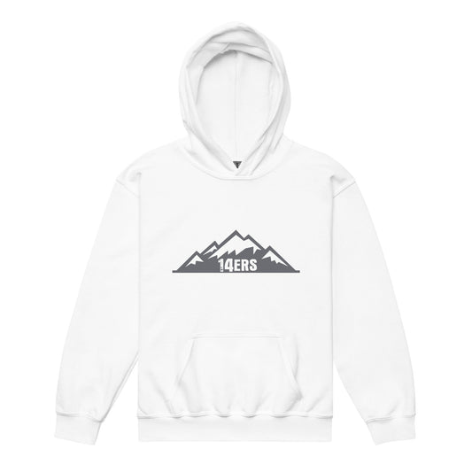 Classic | Youth Hoodie | 14ers Baseball | Grey Logo