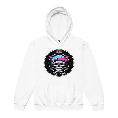 Classic | Youth Hoodie | 606 Outlaws Baseball | Badge Logo