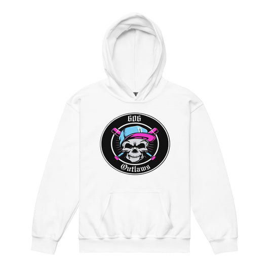Classic | Youth Hoodie | 606 Outlaws Baseball | Badge Logo