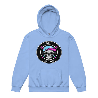 Classic | Youth Hoodie | 606 Outlaws Baseball | Badge Logo