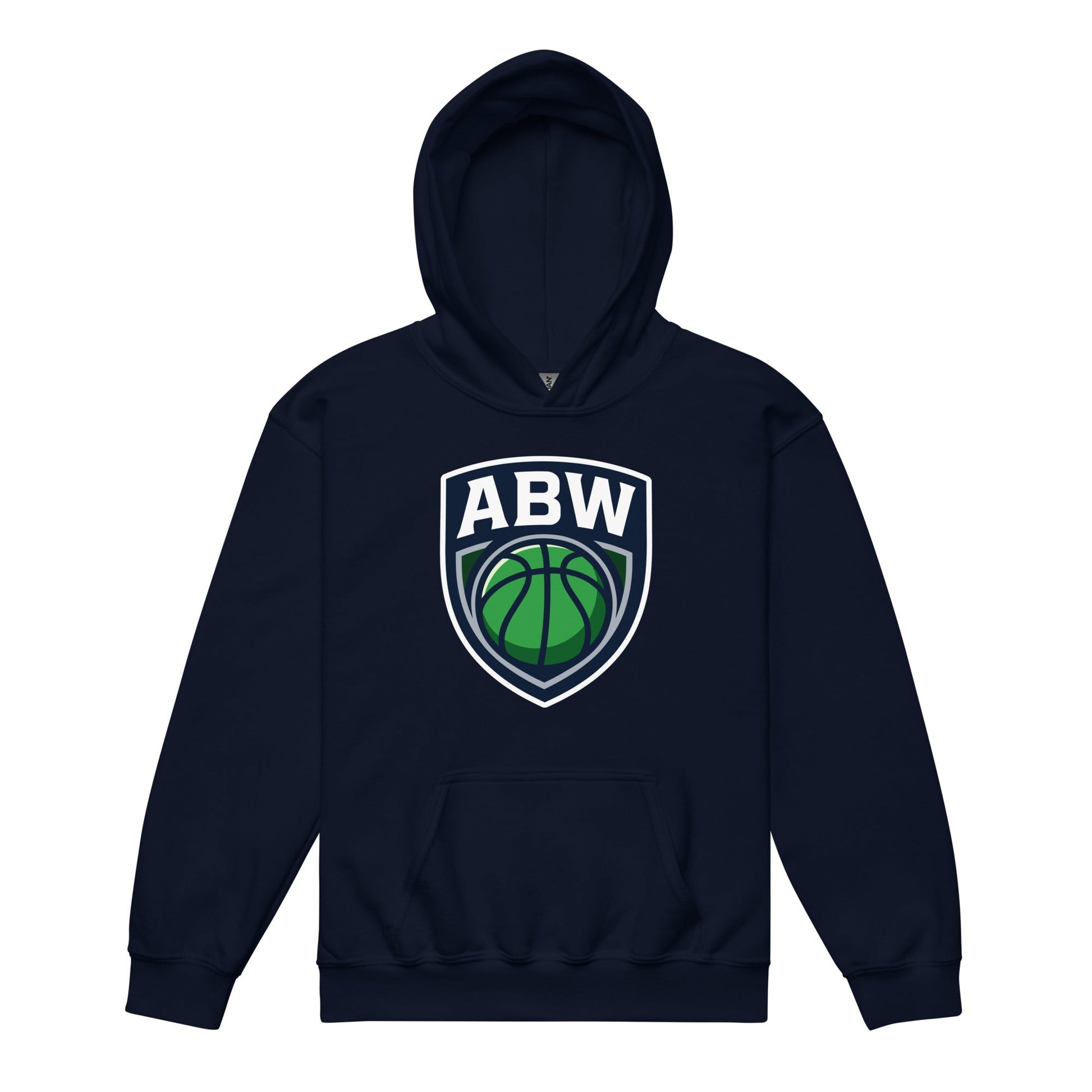 Classic | Youth Hoodie | A Better Way Basketball Program | Shield Logo