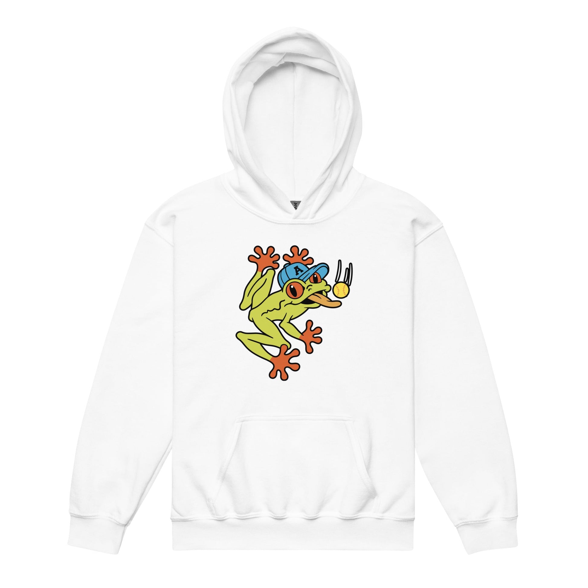 Classic | Youth Hoodie | Aquasox Softball | Mascot Logo