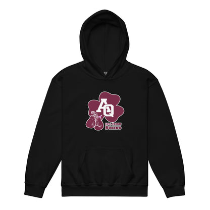 Classic | Youth Hoodie | Aquinas Li’l Irish Boxing | AQ Shamrock Logo