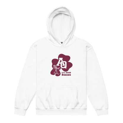 Classic | Youth Hoodie | Aquinas Li’l Irish Boxing | AQ Shamrock Logo