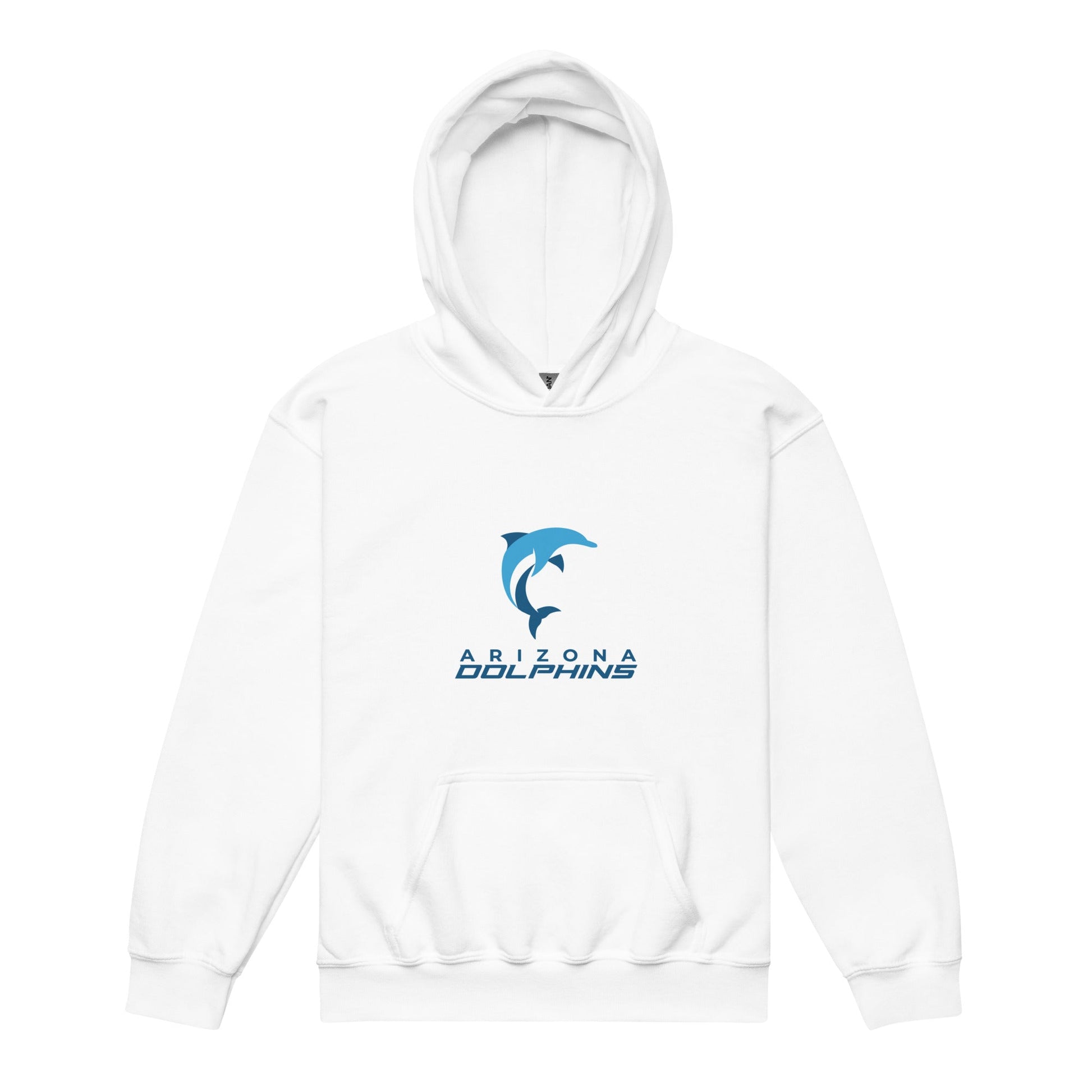 Classic | Youth Hoodie | Arizona Dolphins Swim Team | Wave Athletic Logo