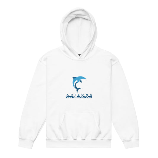 Classic | Youth Hoodie | Arizona Dolphins Swim Team | Wave Athletic Logo