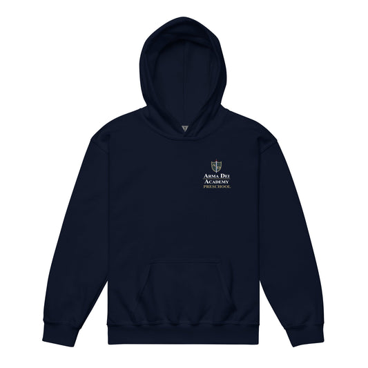 Classic | Youth Hoodie | Arma Dei Academy Preschool | Pocket Logo