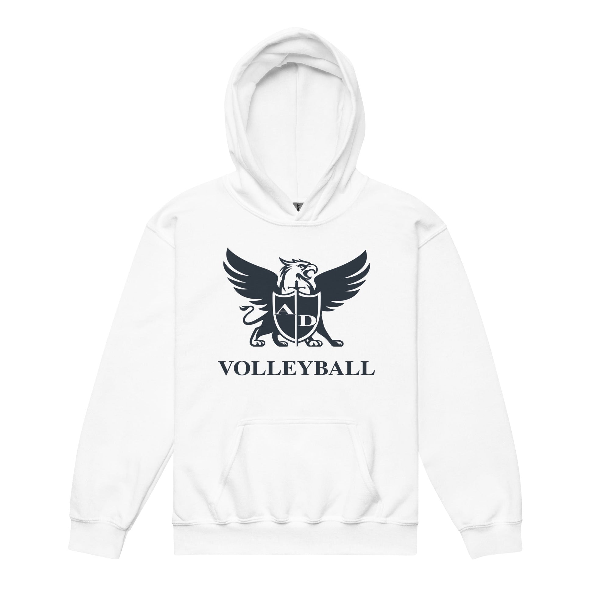 Classic | Youth Hoodie | Arma Dei Academy Volleyball | Griffin Logo