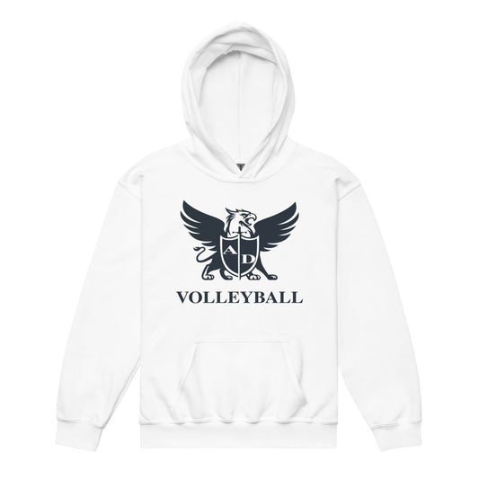 Classic | Youth Hoodie | Arma Dei Academy Volleyball | Griffin Logo