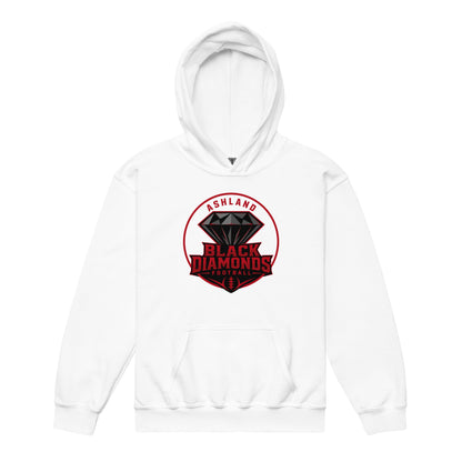 Classic | Youth Hoodie | Ashland Black Diamonds | Badge Logo
