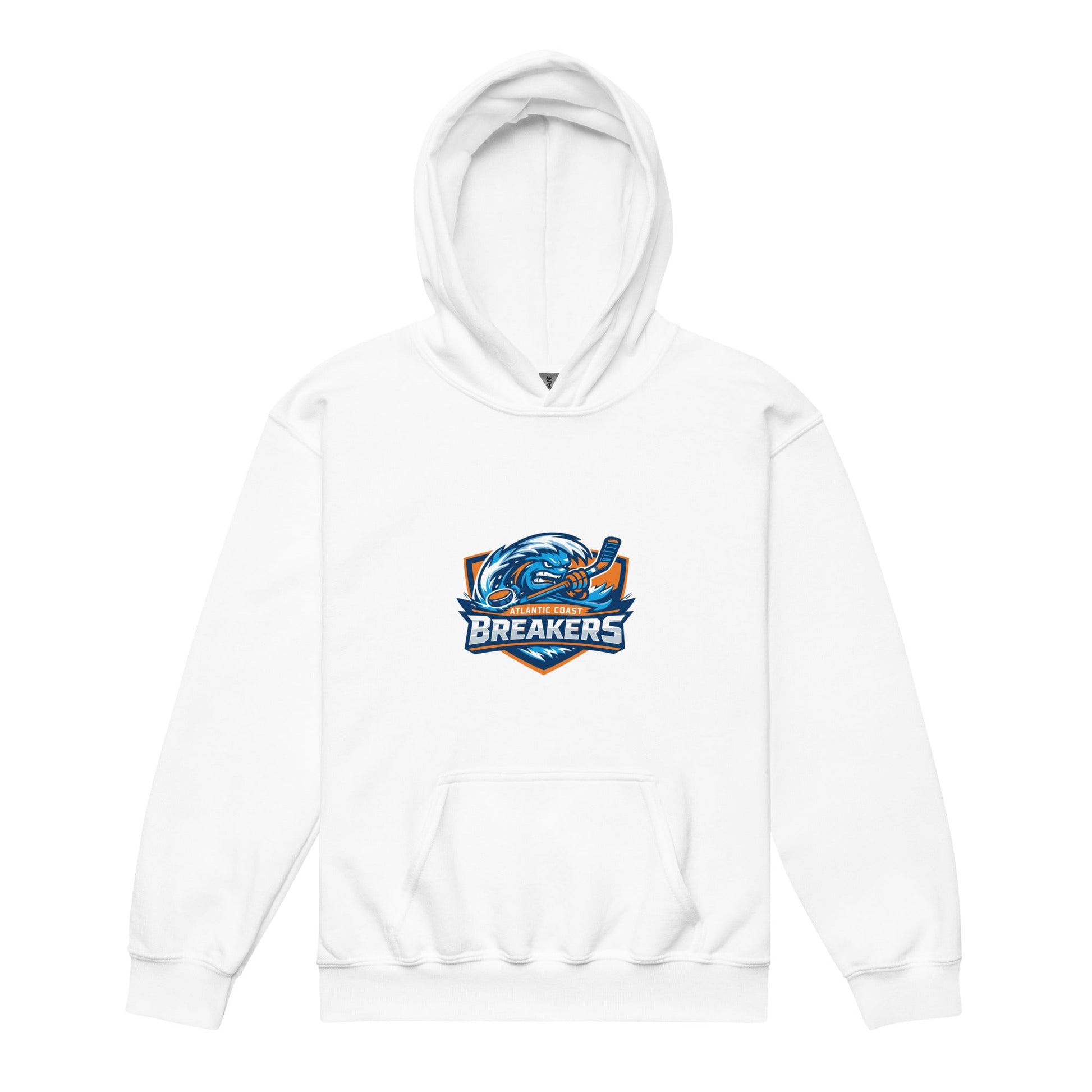 Classic | Youth Hoodie | Atlantic Coast Breakers Hockey | Mascot Shield Logo