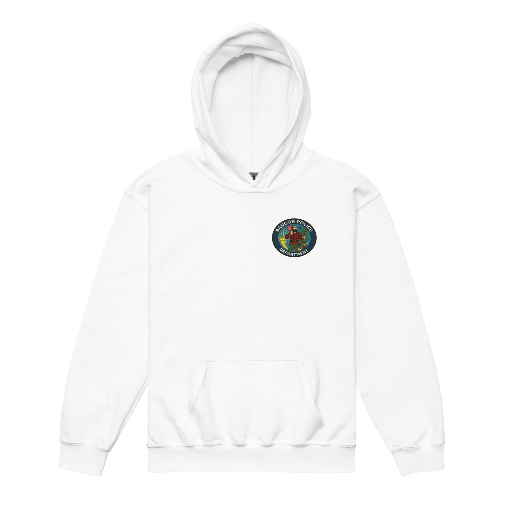 Classic | Youth Hoodie | Bangor PD | Pocket Logo