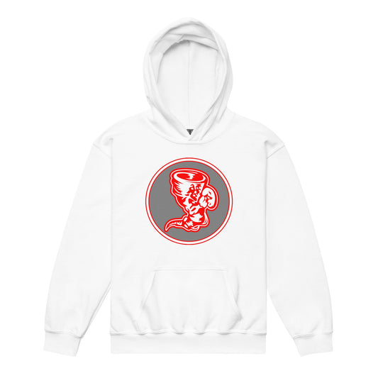 Classic | Youth Hoodie | Bay High Softball | Badge Logo