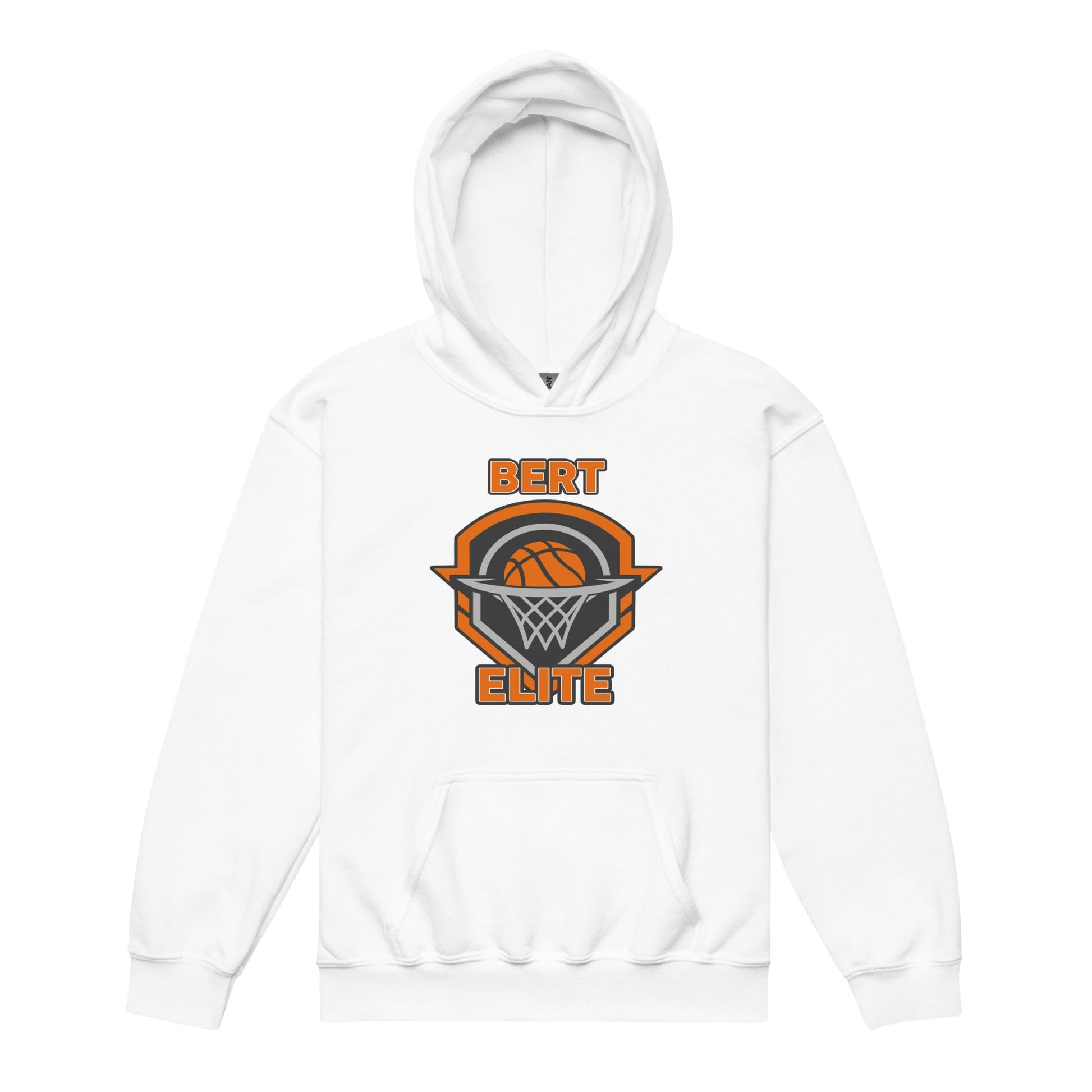 Classic | Youth Hoodie | Bert Elite AAU | Hoop Badge Logo
