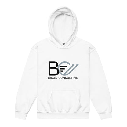 Classic | Youth Hoodie | Bison Consulting | BC Crest Logo