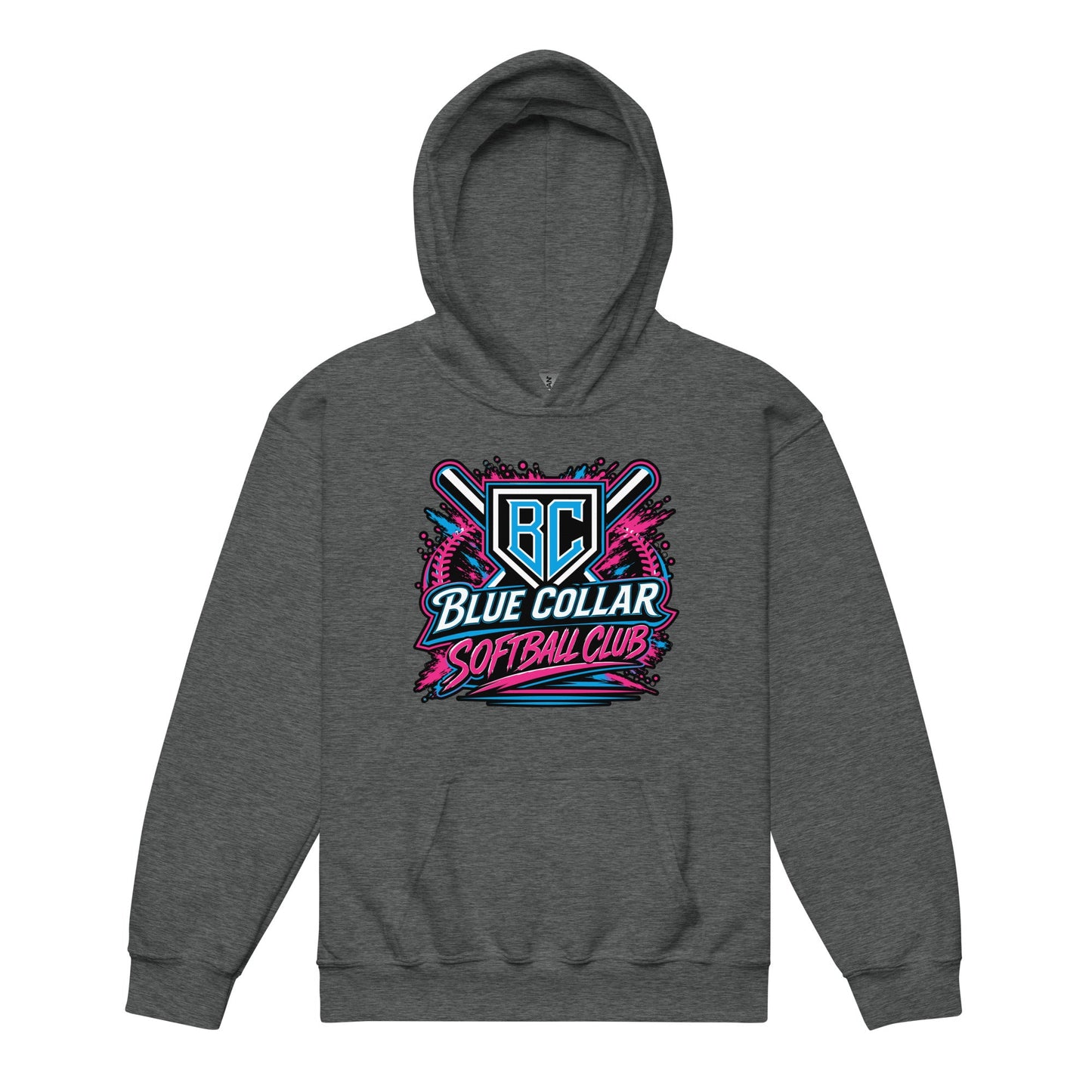 Classic | Youth Hoodie | Blue Collar Softball 2034 | Athletics Logo
