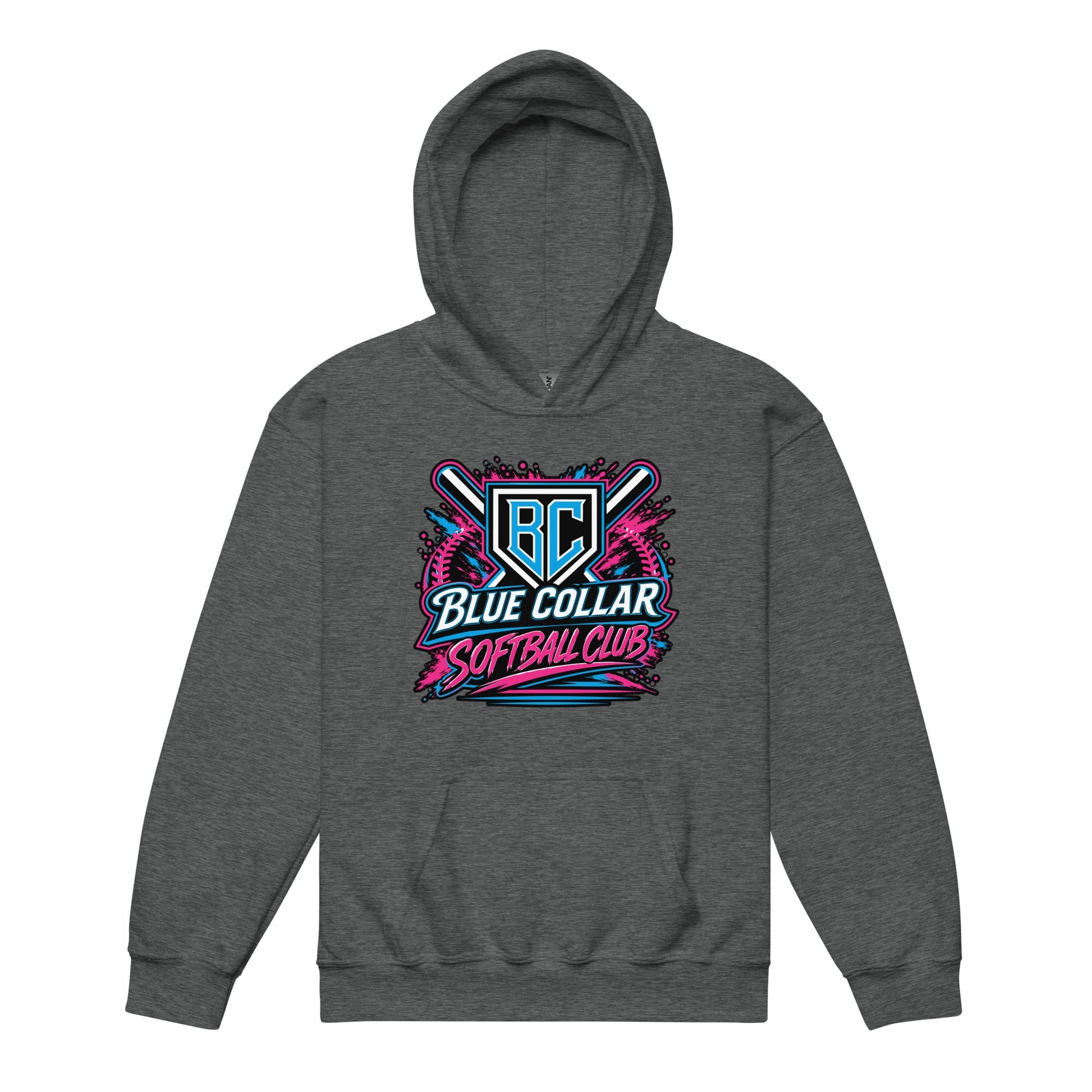 Classic | Youth Hoodie | Blue Collar Softball 2034 | Athletics Logo