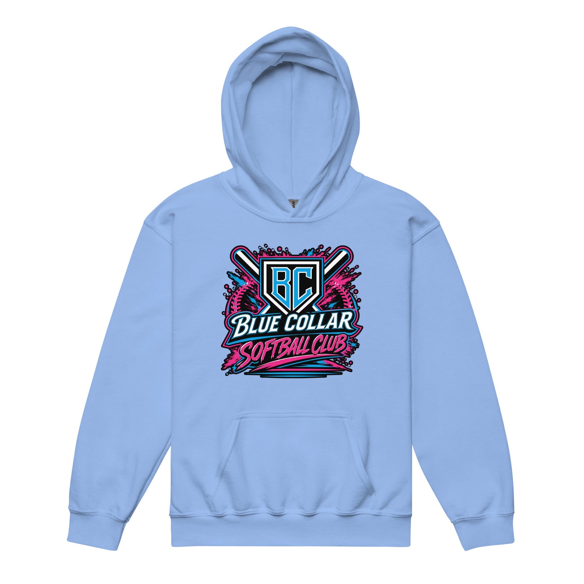 Classic | Youth Hoodie | Blue Collar Softball 2034 | Athletics Logo