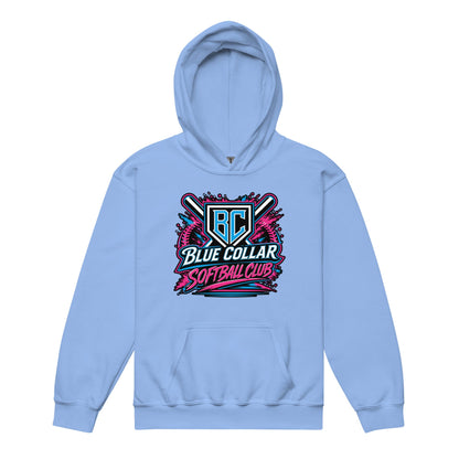 Classic | Youth Hoodie | Blue Collar Softball 2034 | Athletics Logo