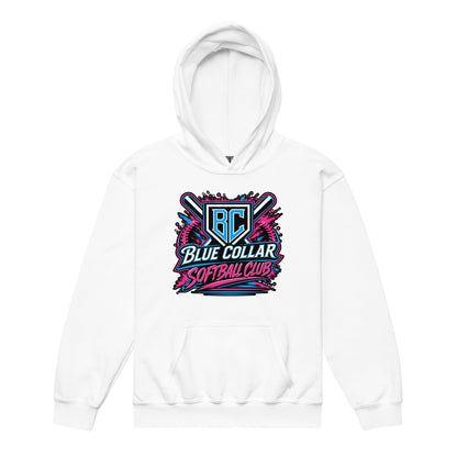 Classic | Youth Hoodie | Blue Collar Softball 2034 | Athletics Logo