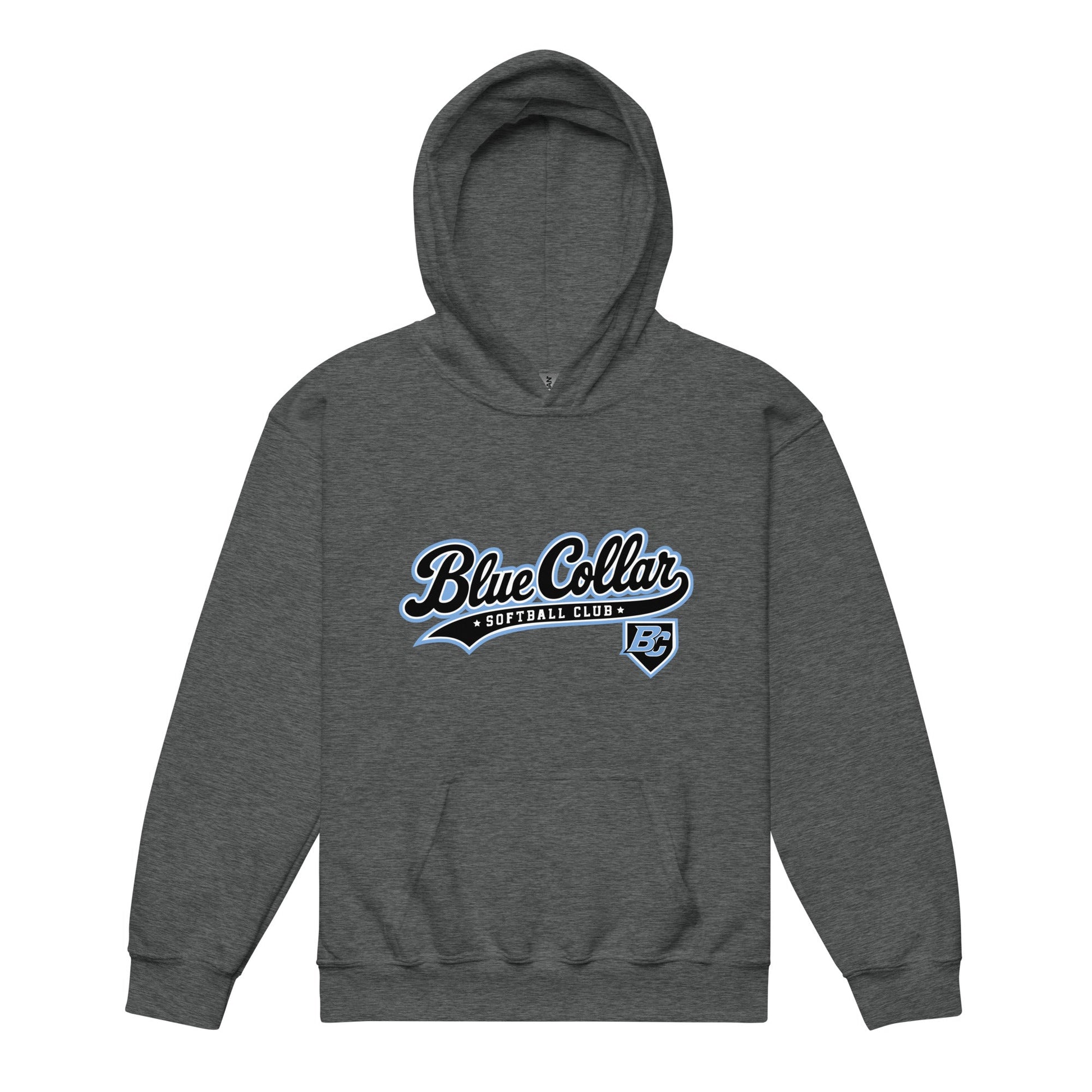 Classic | Youth Hoodie | Blue Collar Softball 2034 | Foundry Logo