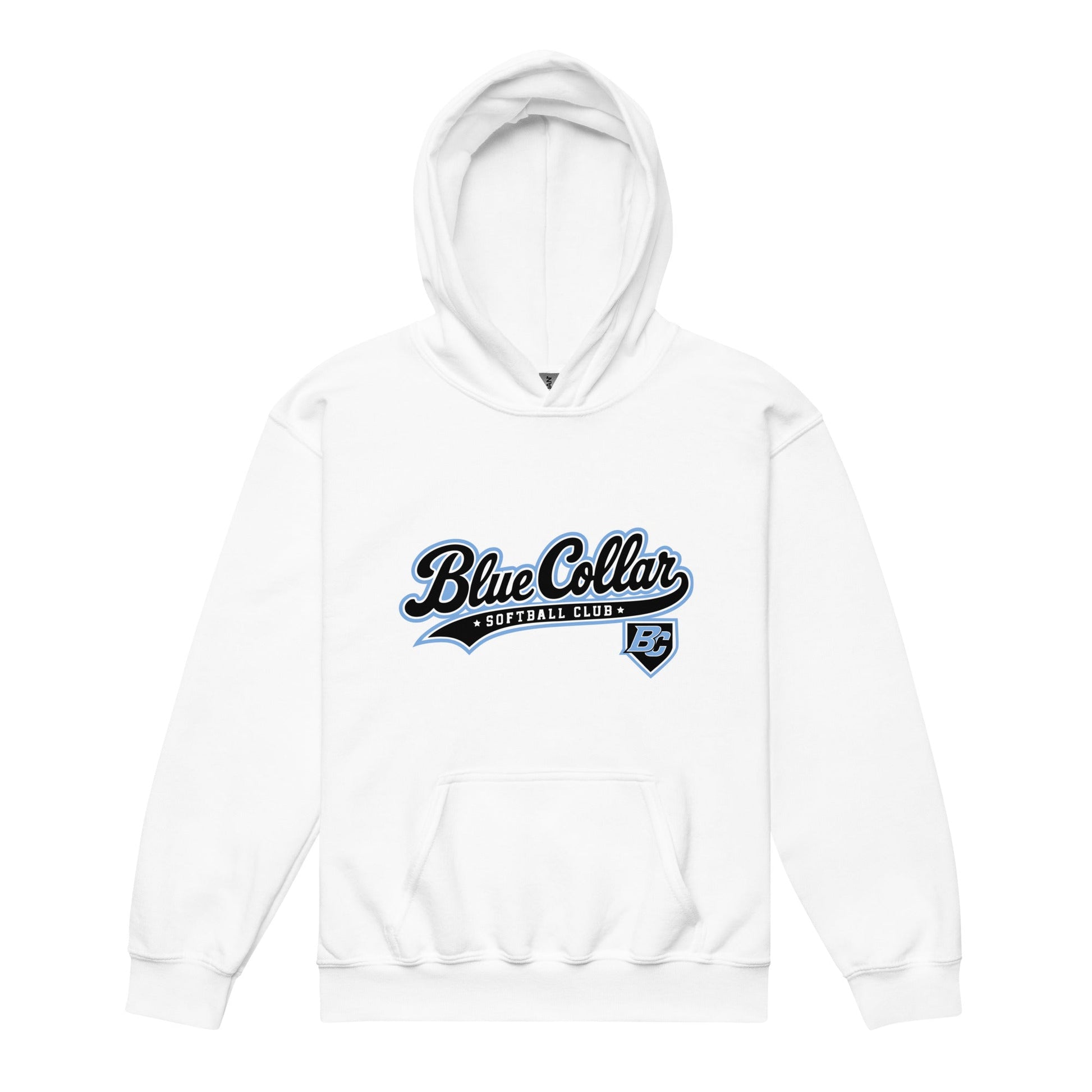 Classic | Youth Hoodie | Blue Collar Softball 2034 | Foundry Logo