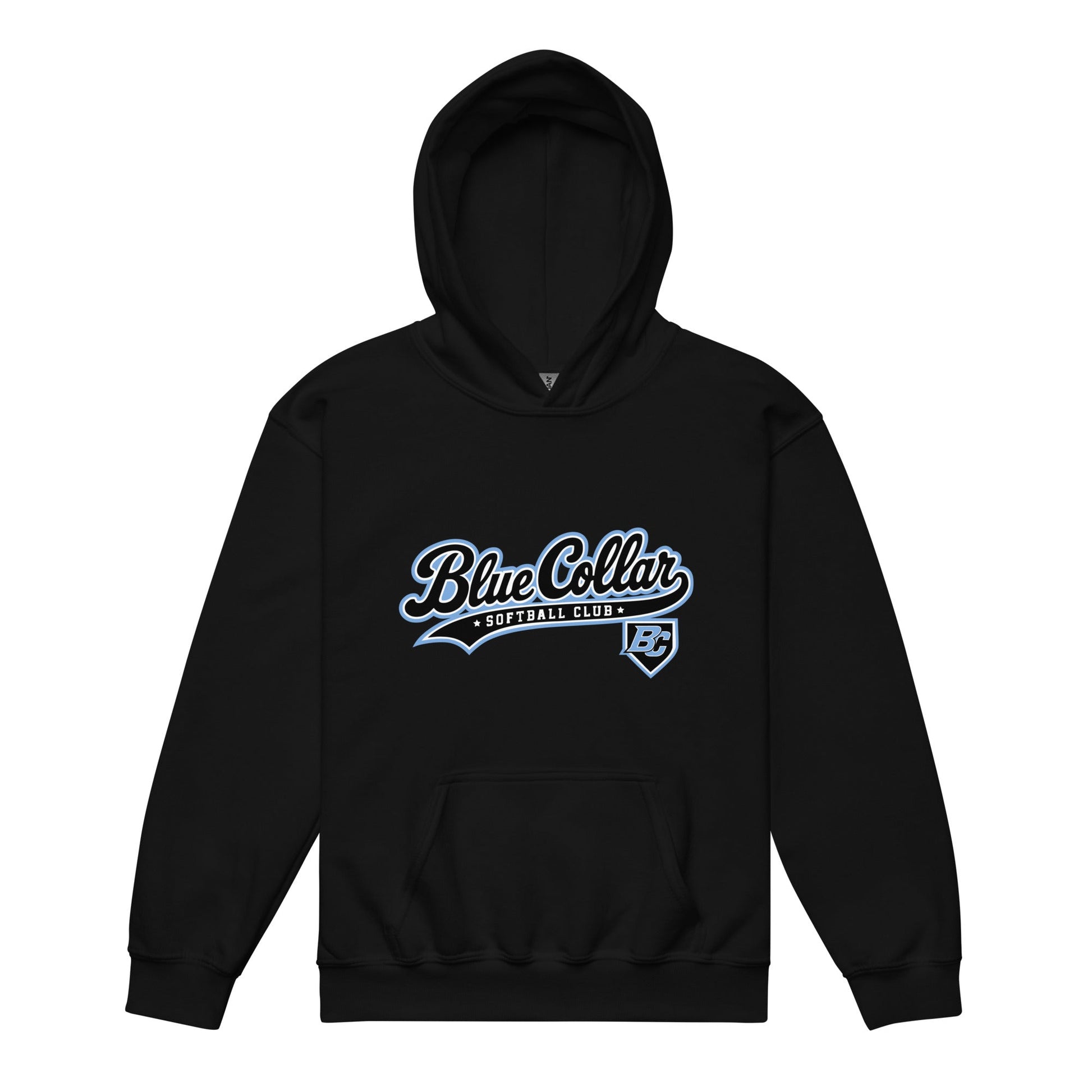 Classic | Youth Hoodie | Blue Collar Softball 2034 | Foundry Logo