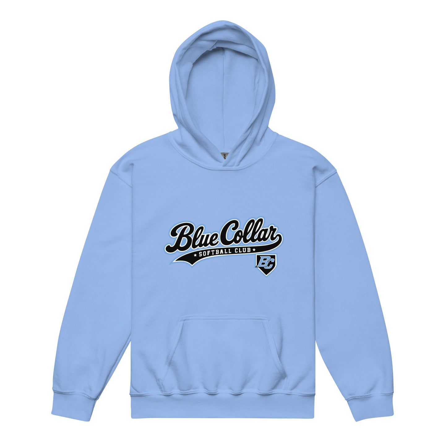 Classic | Youth Hoodie | Blue Collar Softball 2034 | Foundry Logo