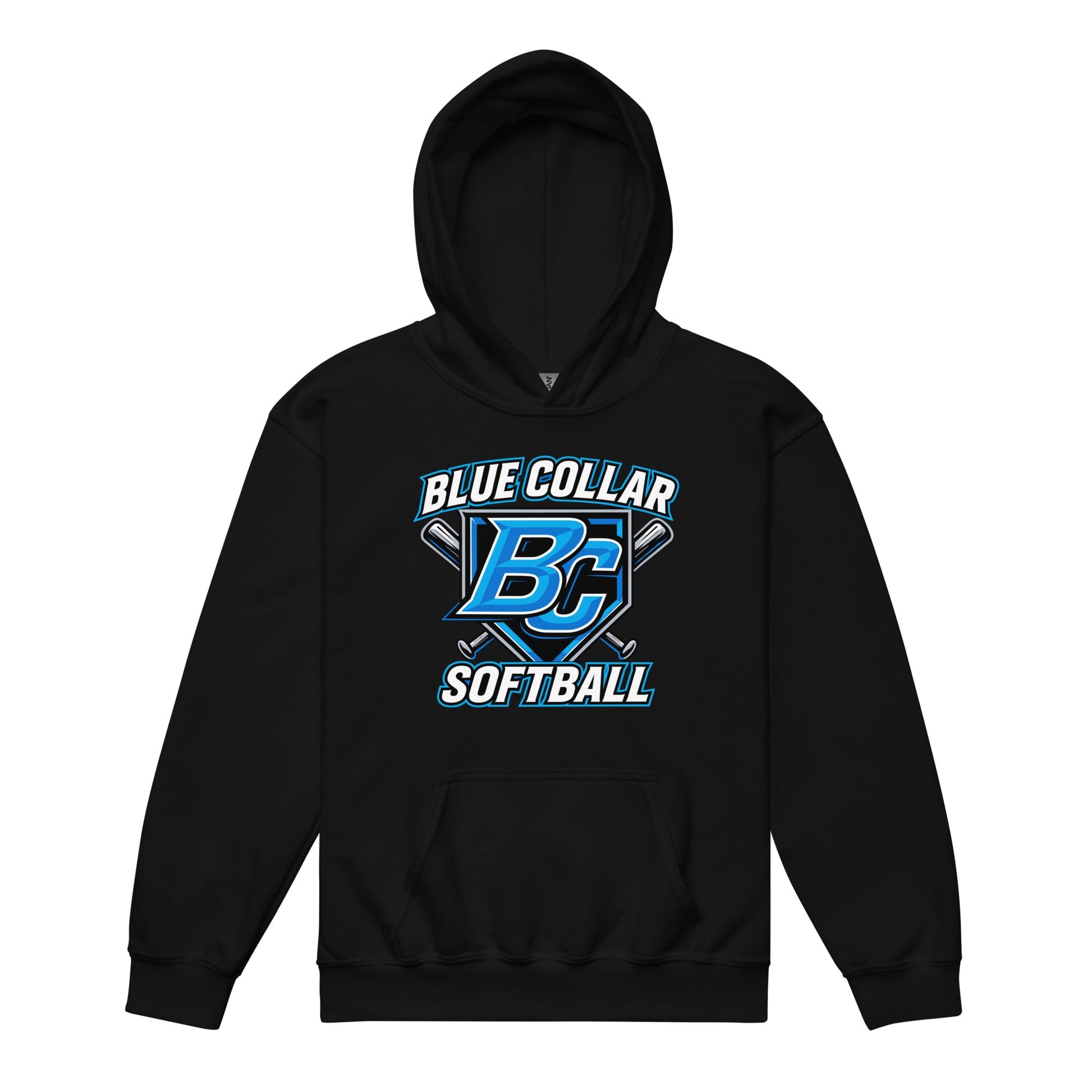 Classic | Youth Hoodie | Blue Collar Softball 2034 | Shield Logo
