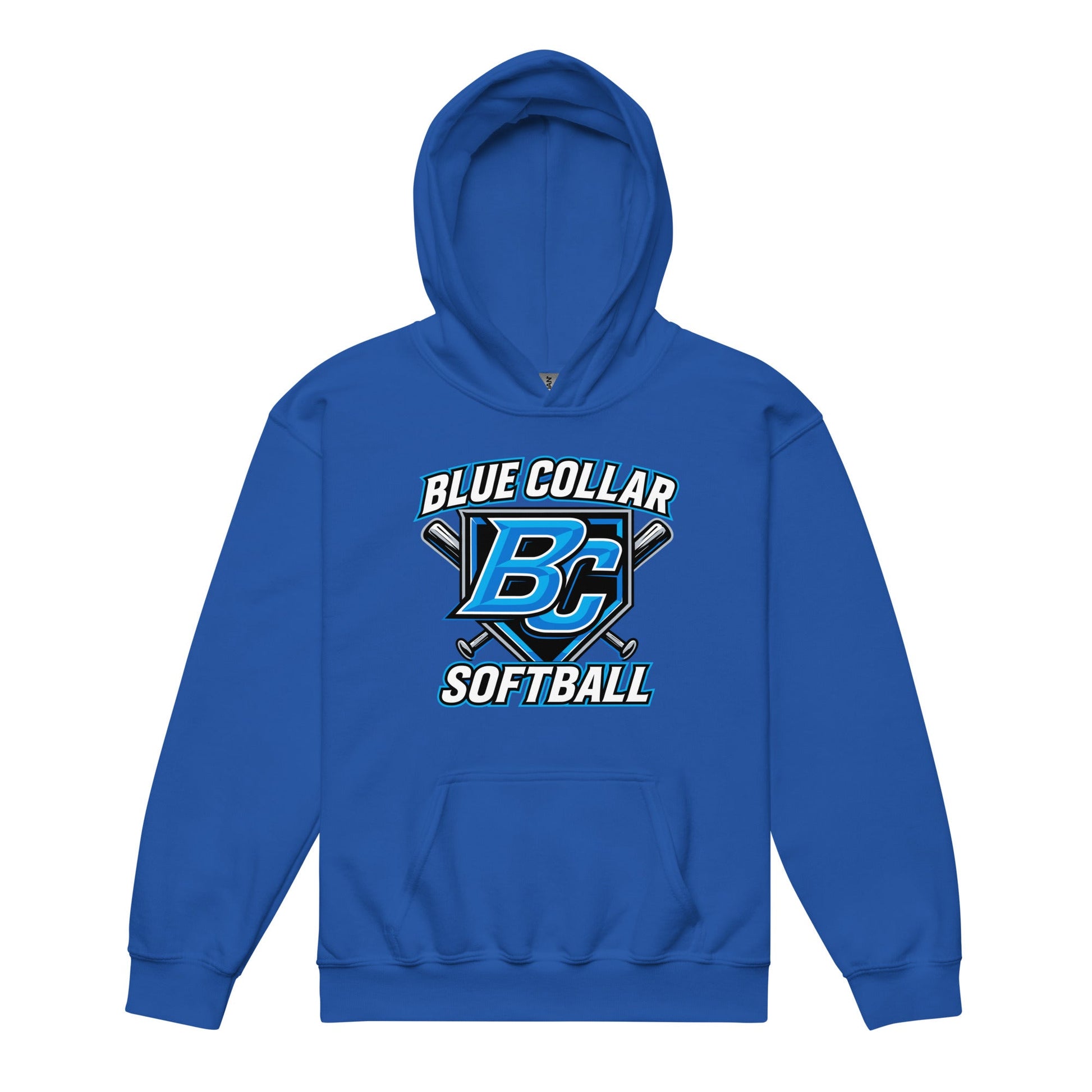 Classic | Youth Hoodie | Blue Collar Softball 2034 | Shield Logo
