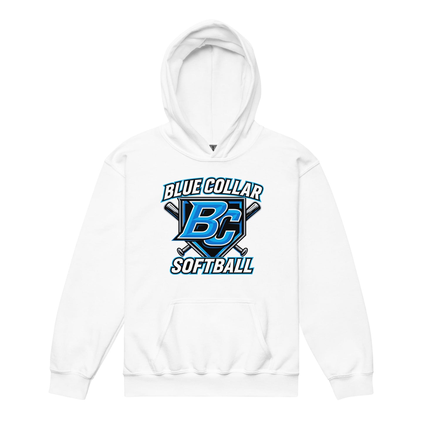 Classic | Youth Hoodie | Blue Collar Softball 2034 | Shield Logo