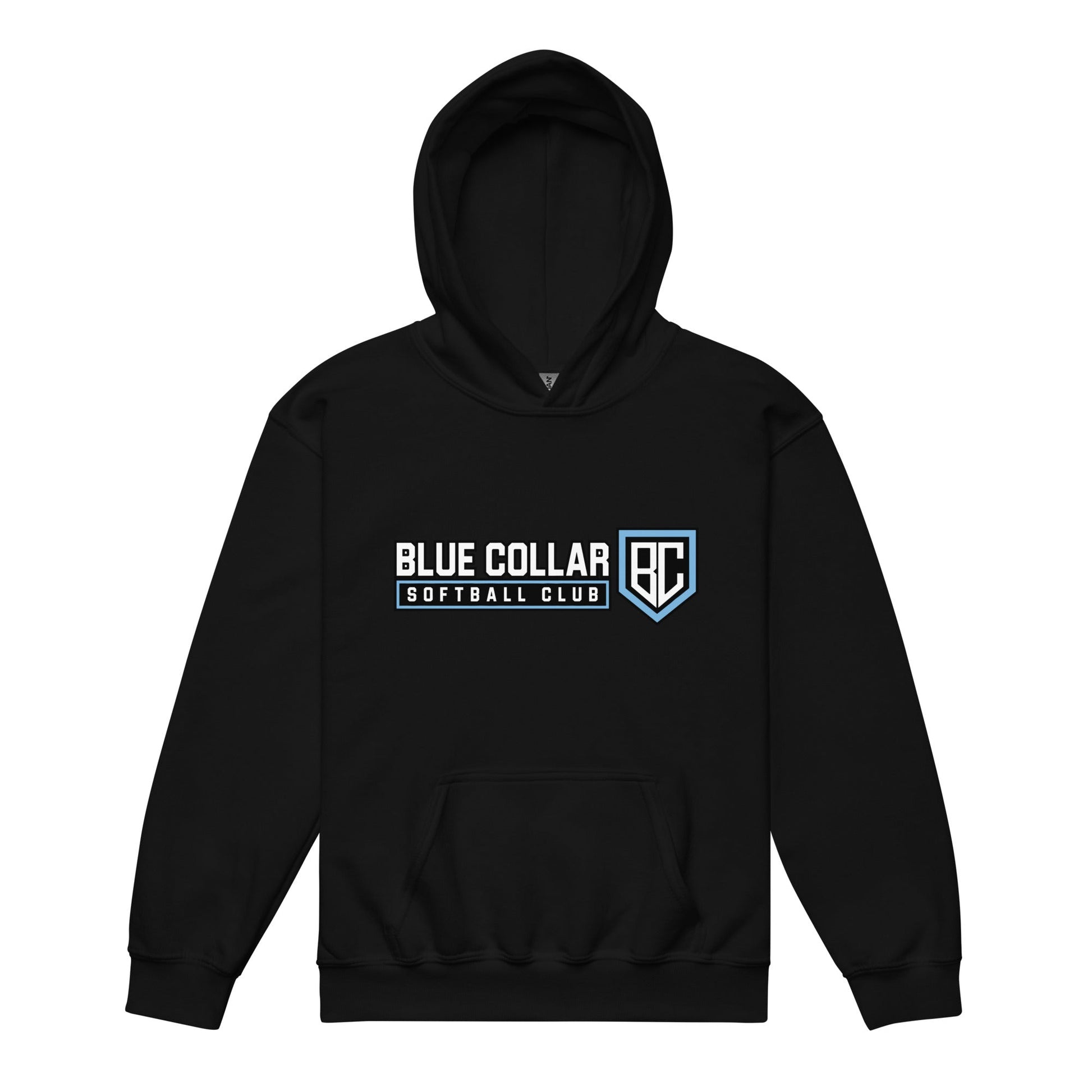 Classic | Youth Hoodie | Blue Collar Softball 2034 | Vanguard Logo